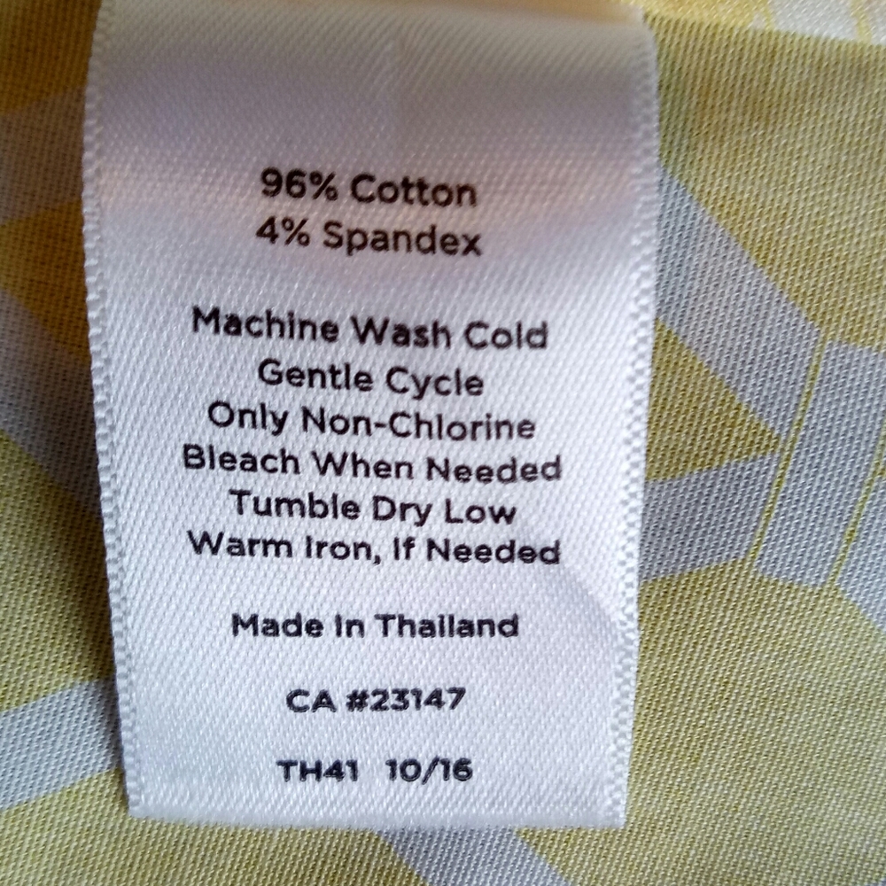 Talbots wrinkle resistant cotton top - Picture 6 of 6